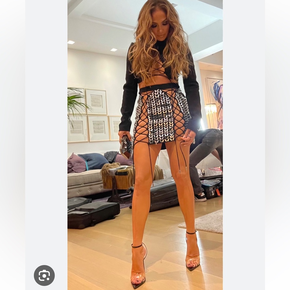 Size 36 BNWT Femme LA Gia Heels **as seen on JLo**